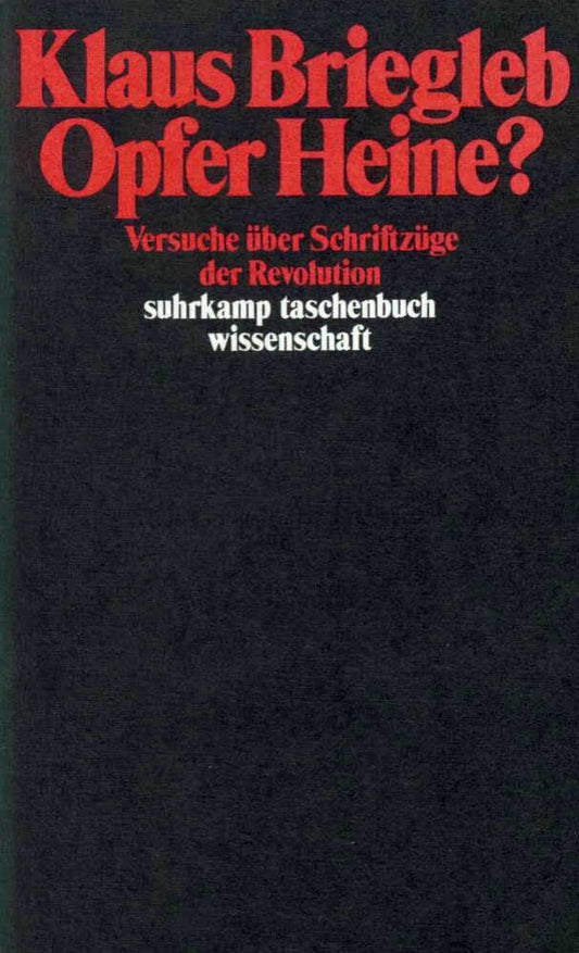 Opfer Heine? (Klaus Briegleb)
