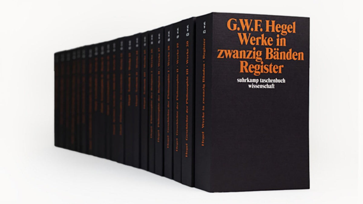 Werke in 20 Bänden mit Registerband, 21 Teile (Georg Wilhelm Friedrich Hegel)