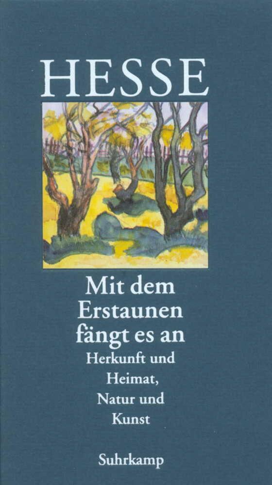 Mit dem Erstaunen fängt es an (Hermann Hesse)