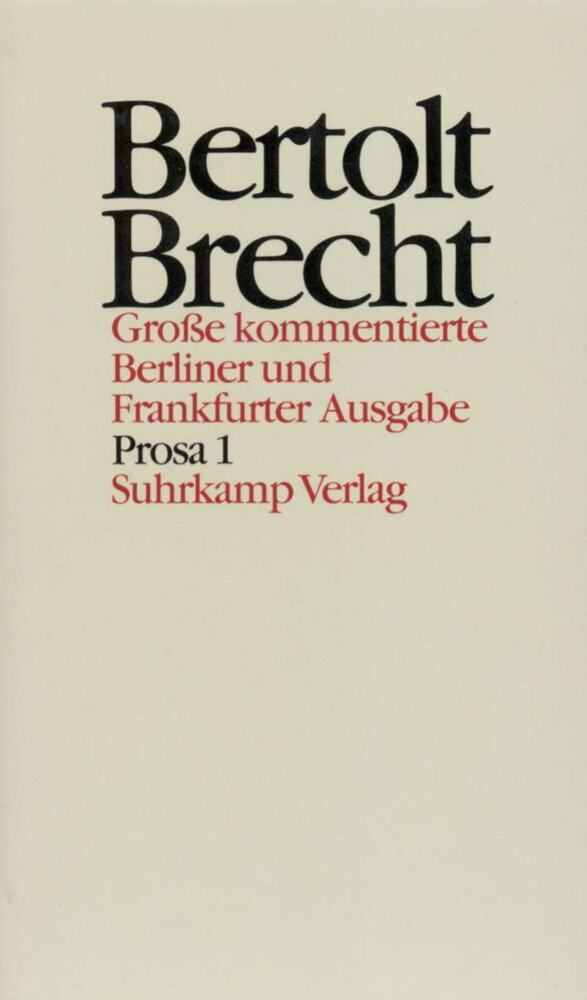 Prosa.Tl.1 (Bertolt Brecht)