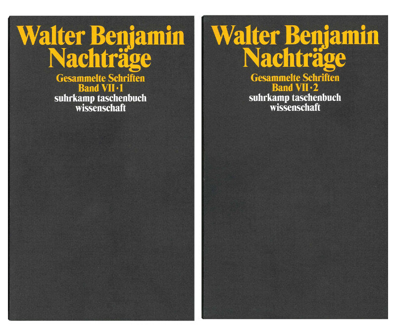 Gesammelte Schriften, 2 Teile.Bd.7 (Walter Benjamin)