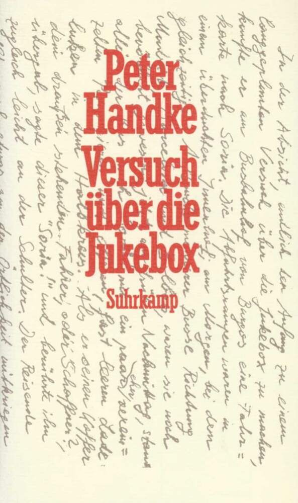 Versuch über die Jukebox (Peter Handke)
