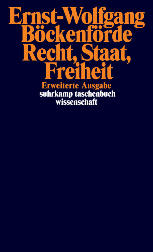Recht, Staat, Freiheit (Ernst-Wolfgang Böckenförde)