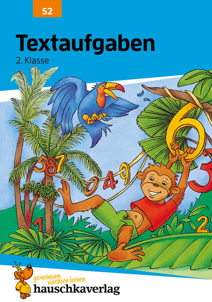 Mathe 2. Klasse Übungsheft - Textaufgaben (Heike Hünemann-Rottstegge)