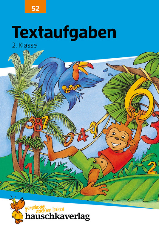 Mathe 2. Klasse Übungsheft - Textaufgaben (Heike Hünemann-Rottstegge)