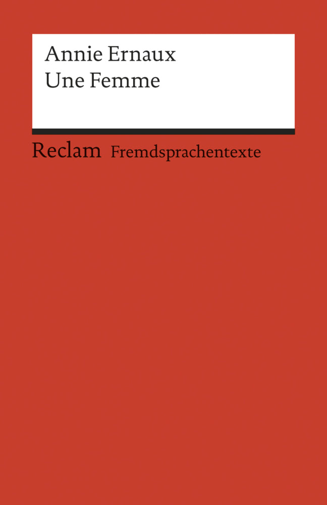 Une Femme (Annie Ernaux)