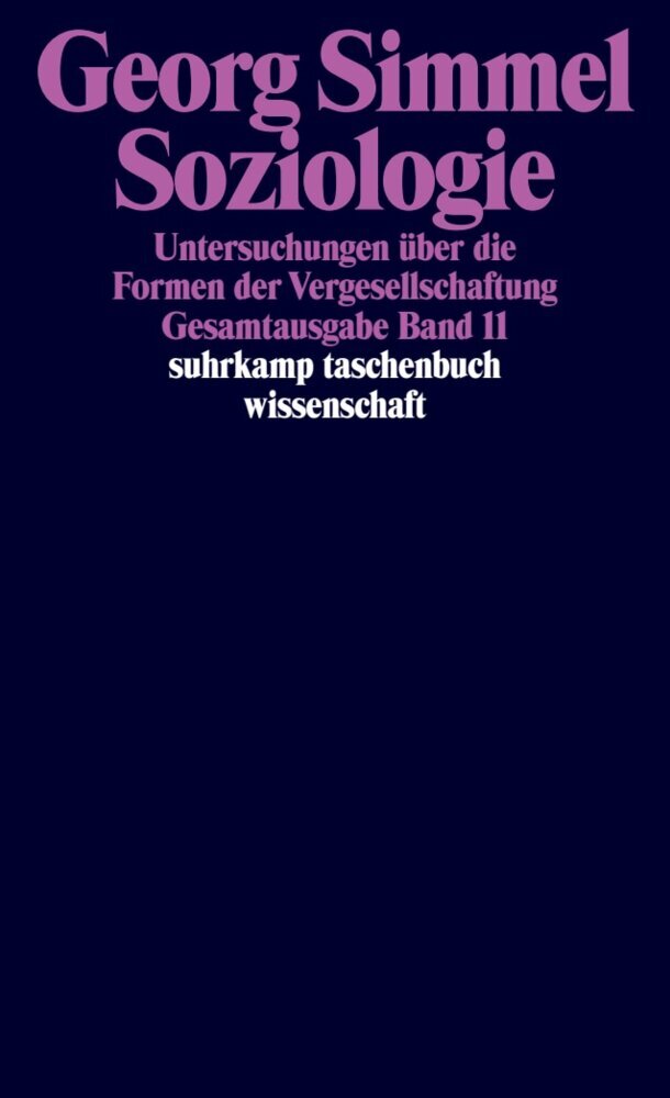 Soziologie (Georg Simmel)