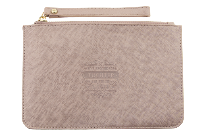 'Tochter' Clutch- und Kosmetiktasche