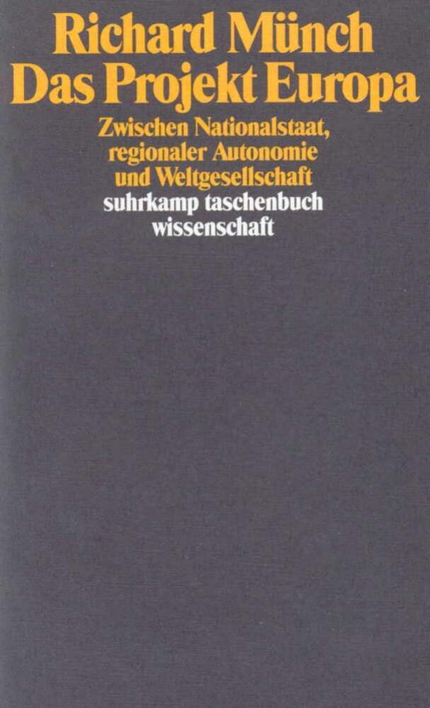 Das Projekt Europa (Richard Münch)