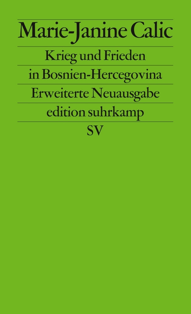 Der Krieg in Bosnien-Hercegovina (Marie-Janine Calic)