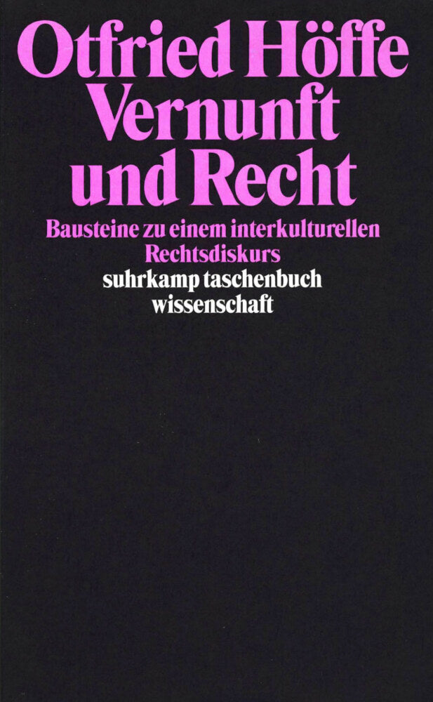Vernunft und Recht (Otfried Höffe)