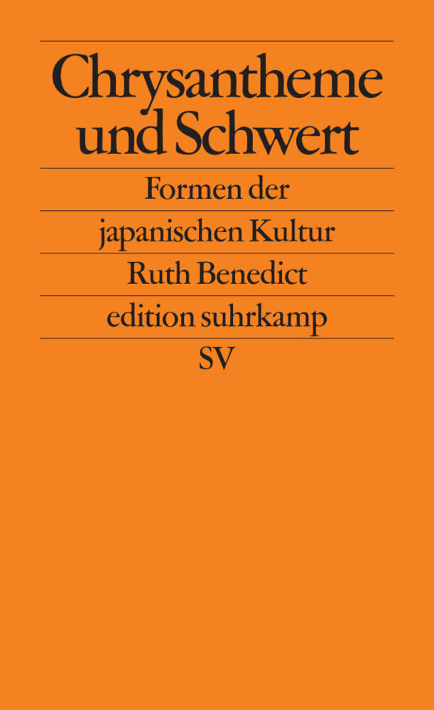 Chrysantheme und Schwert (Ruth Benedict)