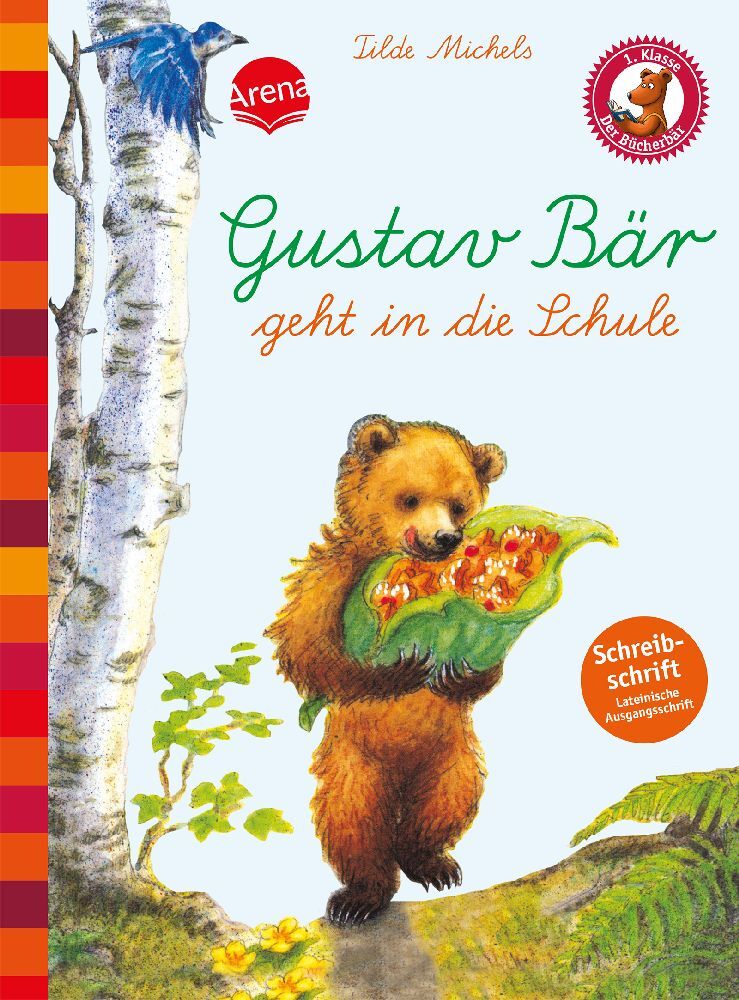 Gustav Bär geht in die Schule, Schreibschrift (Tilde Michels)