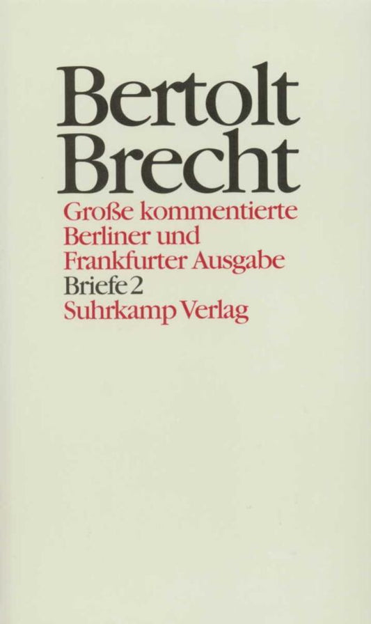 Briefe.Tl.2 (Bertolt Brecht)