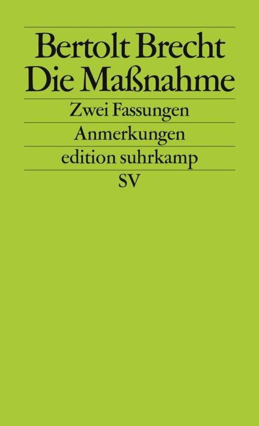 Die Maßnahme (Bertolt Brecht)