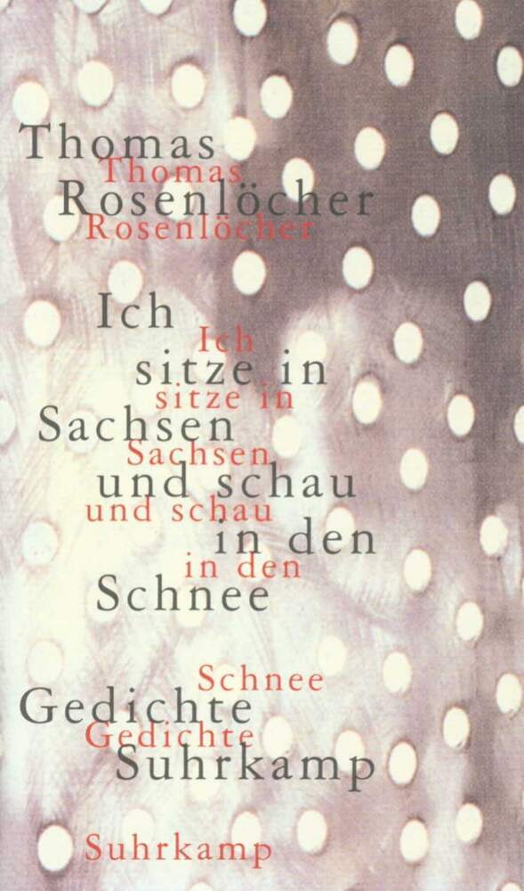 Ich sitze in Sachsen und schau in den Schnee (Thomas Rosenlöcher)