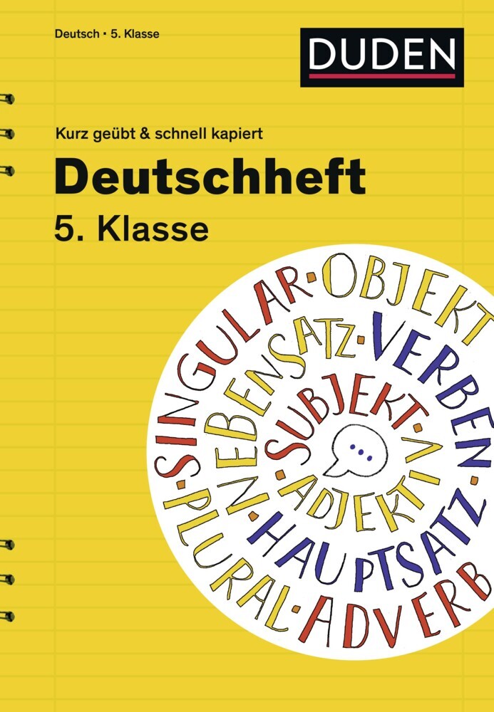Deutschheft 5. Klasse (Maria Bley)