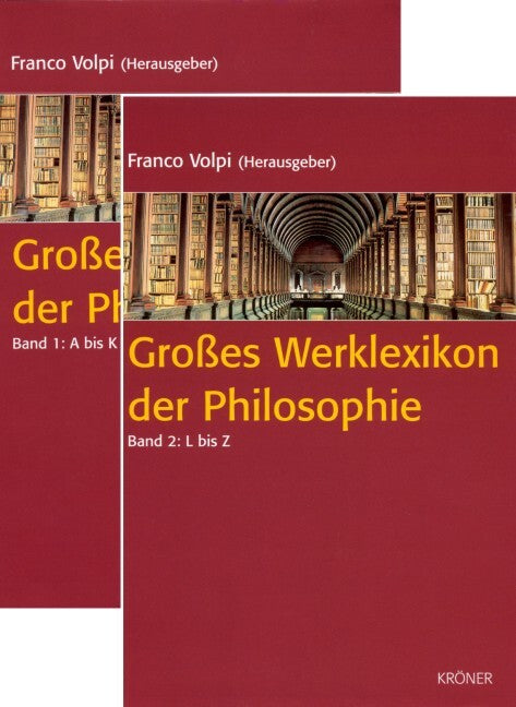 Großes Werklexikon der Philosophie, 2 Teile (Franco Volpi)
