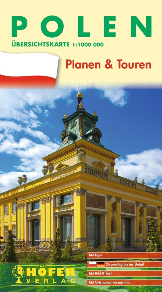 Höfer Straßenkarte PL 777 Polen 1:1 Mio.