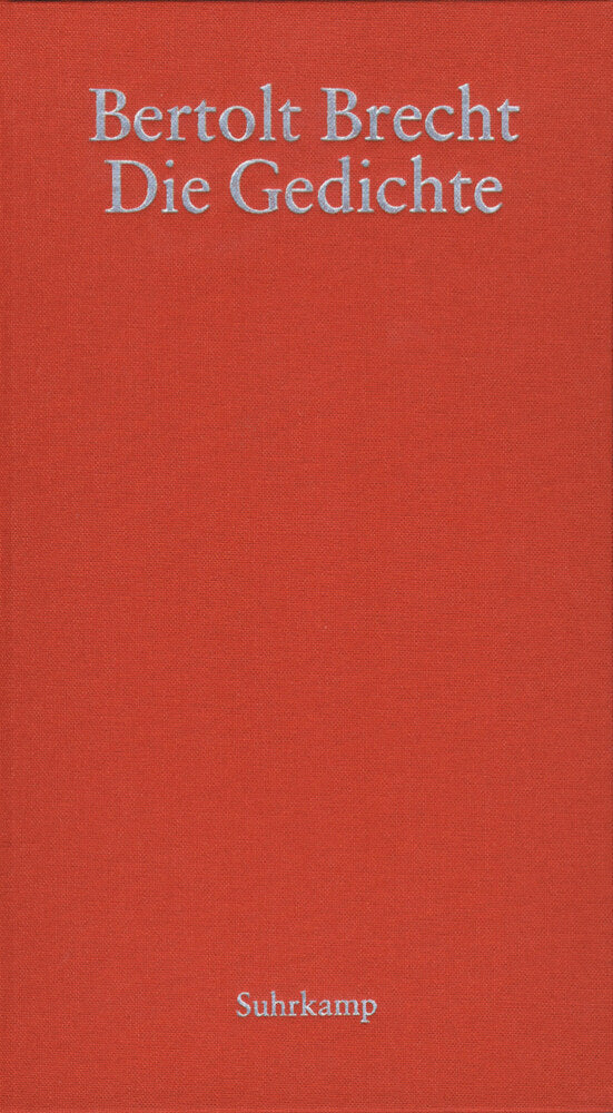 Die Gedichte (Bertolt Brecht)