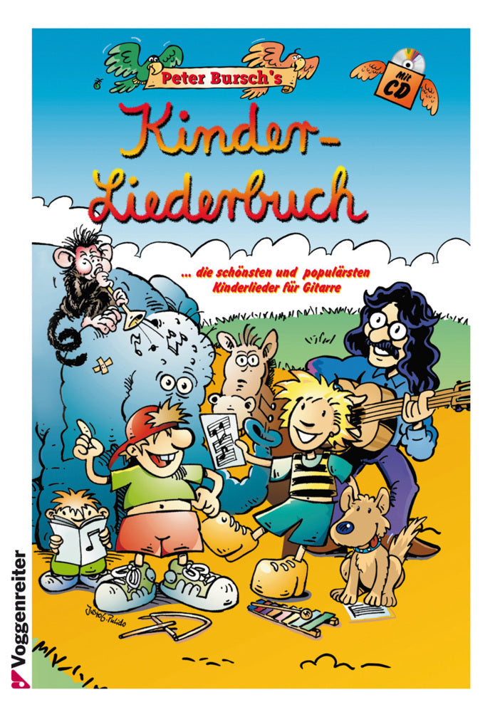 Peter Bursch's Kinder-Liederbuch, m. Audio-CD (Peter Bursch)