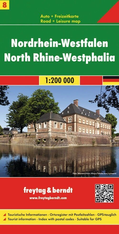 freytag & berndt Straßenkarte Nordrhein-Westfalen 1:200.000