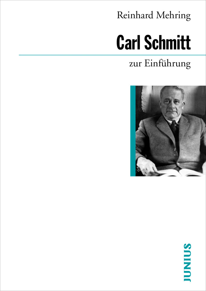 Carl Schmitt zur Einführung (Reinhard Mehring)