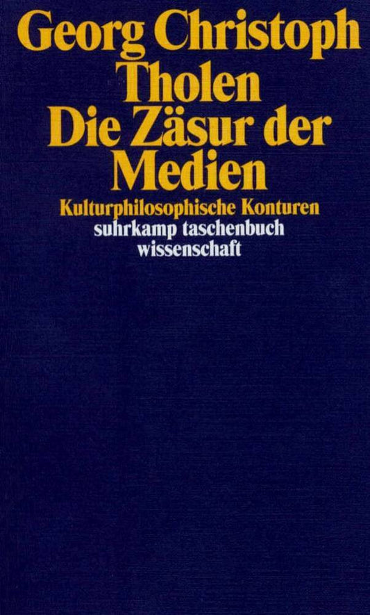 Die Zäsur der Medien (Georg Christoph Tholen)
