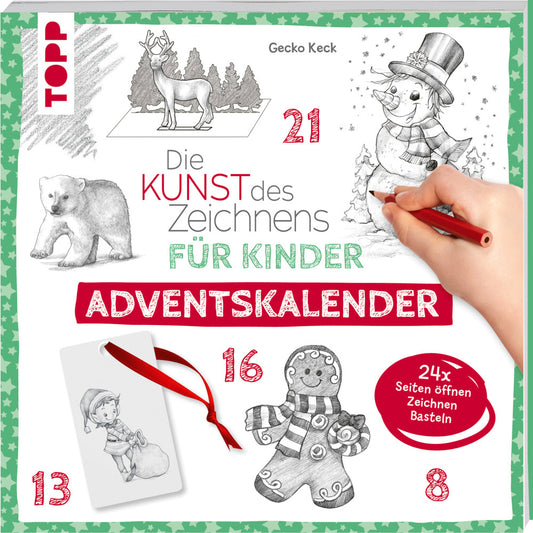 Die Kunst des Zeichnens für Kinder Adventskalender (Gecko Keck)