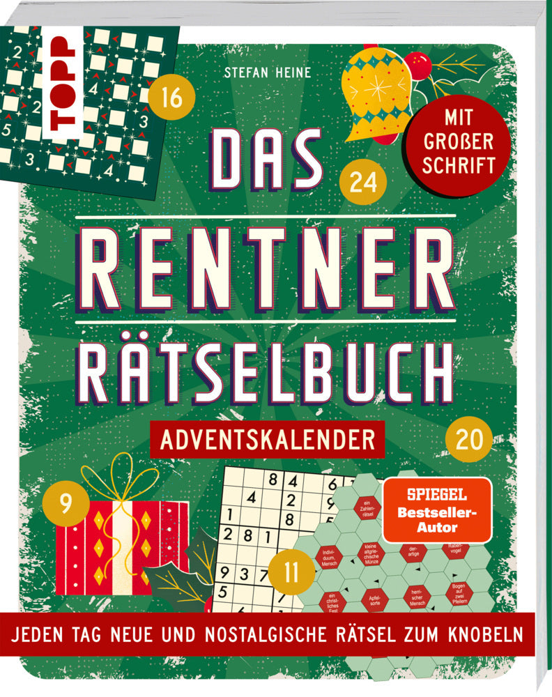 Das Rentner-Rätselbuch - Adventskalender (Stefan Heine)
