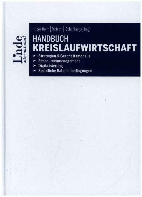 Handbuch Kreislaufwirtschaft (René Albert)