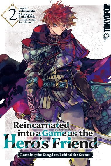 Reincarnated into a Game as the Hero's Friend 02 (Rampei Asio)