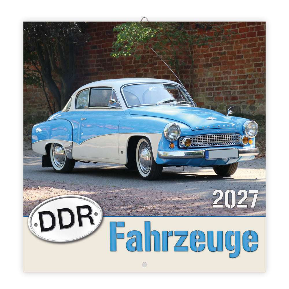TRÖTSCH - Broschürenkalender DDR Fahrzeuge 2027 (Trötsch Verlag Gmbh & Co.Kg)