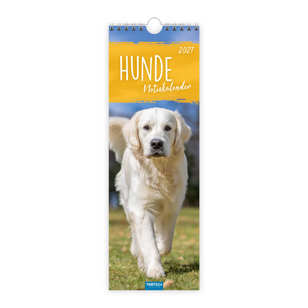 TRÖTSCH - Streifenkalender Hunde 2027 Notizkalender (Trötsch Verlag Gmbh & Co.Kg)