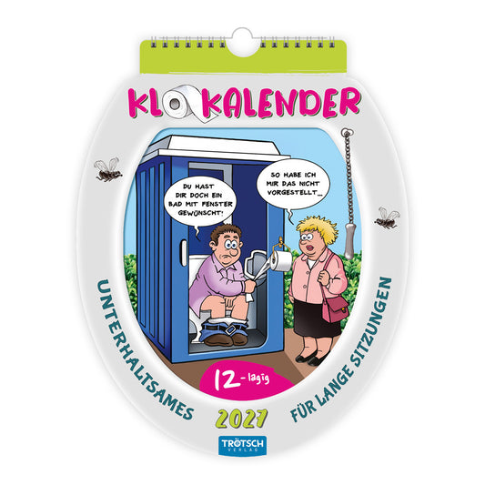 TRÖTSCH - Formkalender Klokalender 2027 unterhaltsames für lange Sitzungen (Trötsch Verlag Gmbh & Co.Kg)