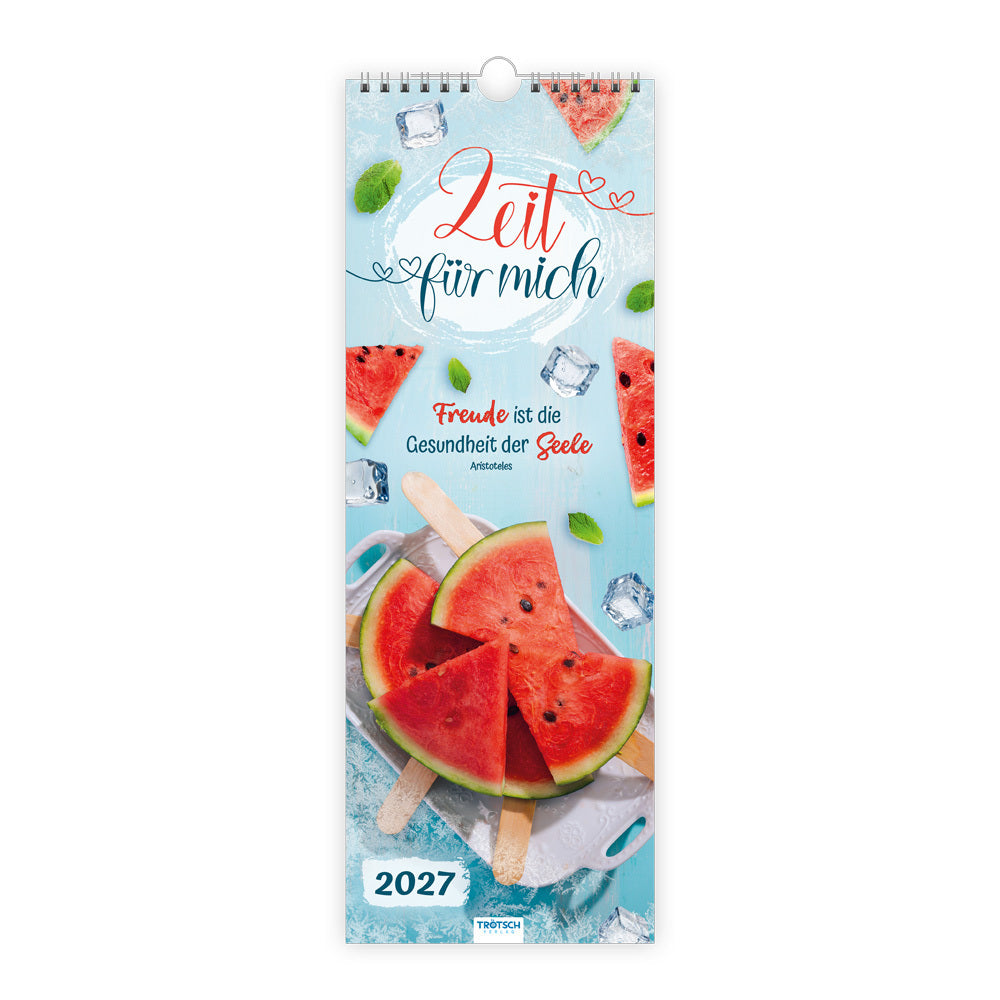 TRÖTSCH - Maxi-Streifenkalender Zeit für mich 2027 (Trötsch Verlag Gmbh & Co.Kg)