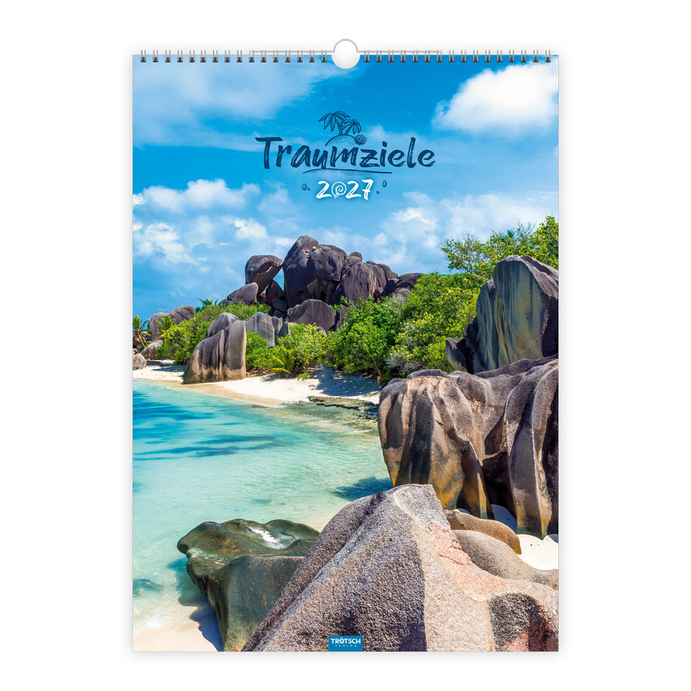 TRÖTSCH - Großbildkalender Traumziele 2027 (Trötsch Verlag Gmbh & Co.Kg)