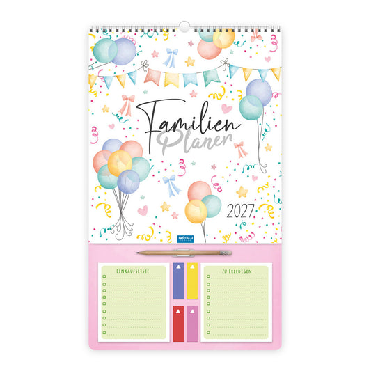 TRÖTSCH - Familienkalender Der große Familienplaner 2027 (Trötsch Verlag Gmbh & Co.Kg)