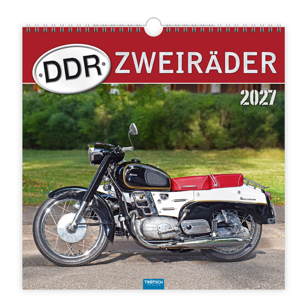 TRÖTSCH - Technikkalender DDR-Zweiräder 2027 (Trötsch Verlag Gmbh & Co.Kg)