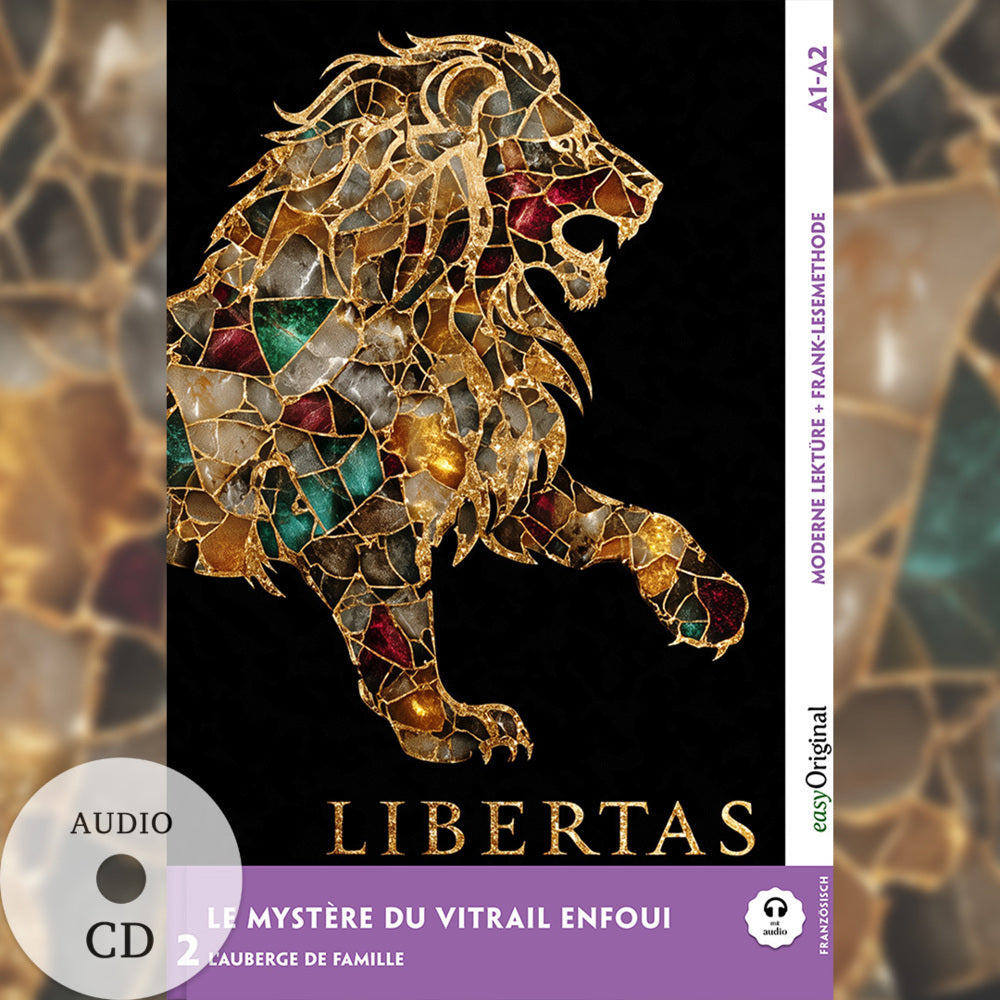 Le Mystère du Vitrail Enfoui - Französische Krimi-Lektüre A1-A2 (+ Audio-CD), m. 1 Audio, m. 1 Audio, m. 1 Audio-CD (Louise Delaunay)