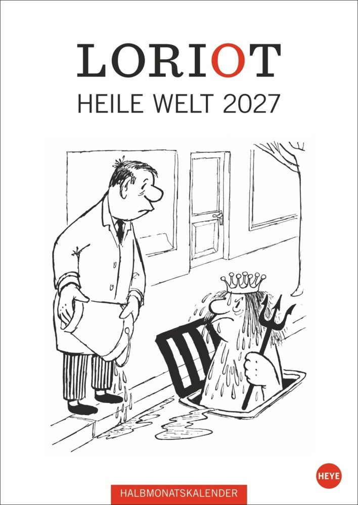 Loriot Heile Welt Halbmonatskalender 2027