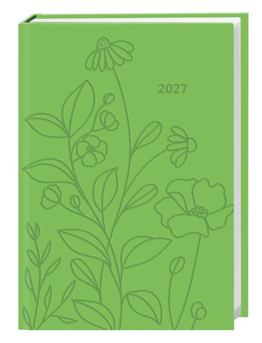 Kalenderbuch A6 grün 2027