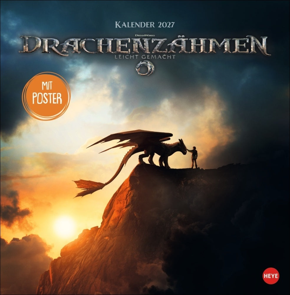Drachenzähmen Broschurkalender 2027