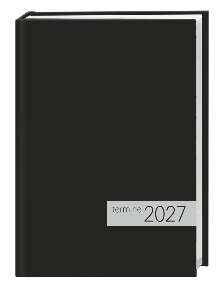 times&more Kalenderbuch schwarz 2027
