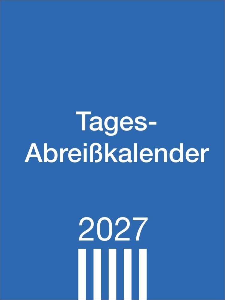 Tagesabreißkalender klein 2027