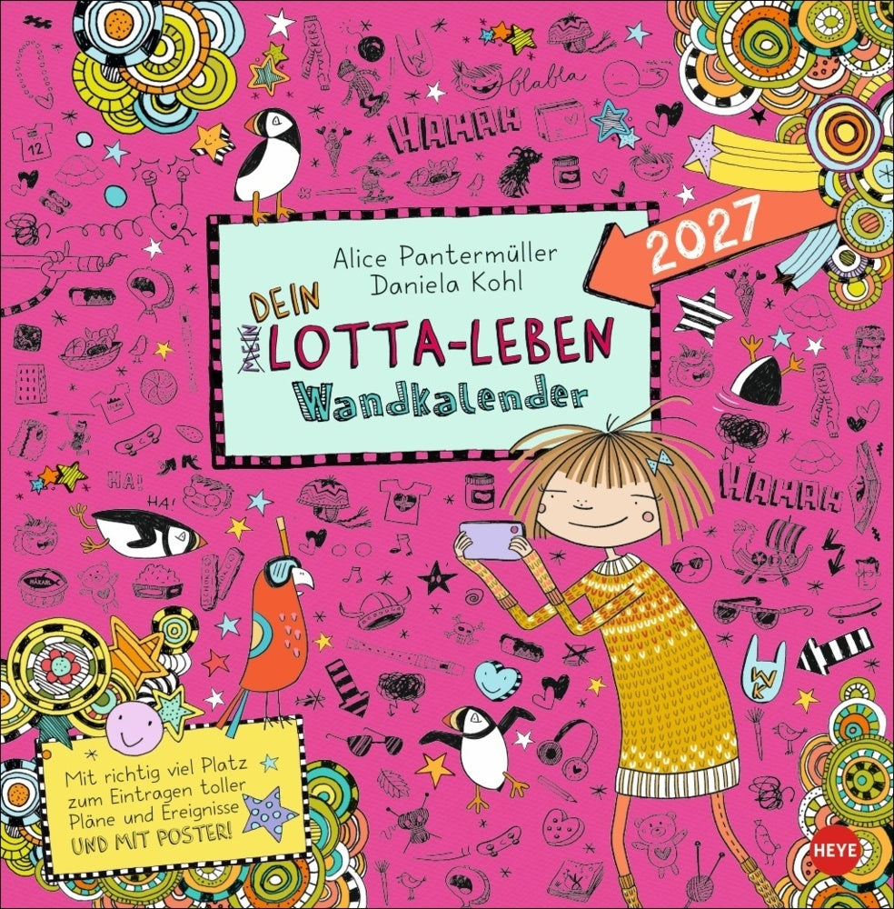Lotta-Leben Broschurkalender 2027 (Alice Pantermüller)