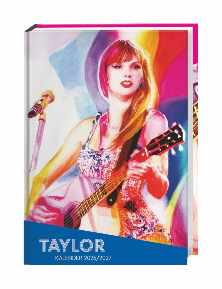 Taylor 17-Monats-Kalenderbuch A5 2027 - 17 Monate. Von August 2026 bis Dezember 2027