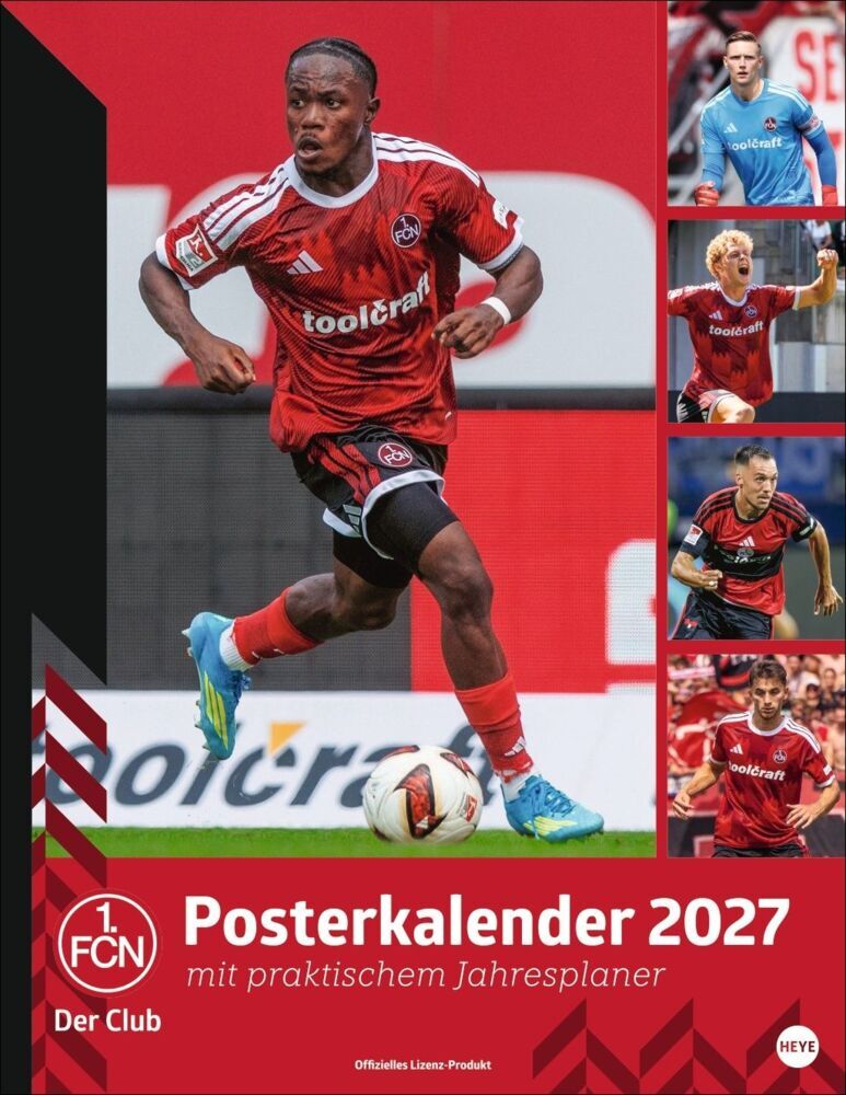 1. FC Nürnberg Posterkalender 2027