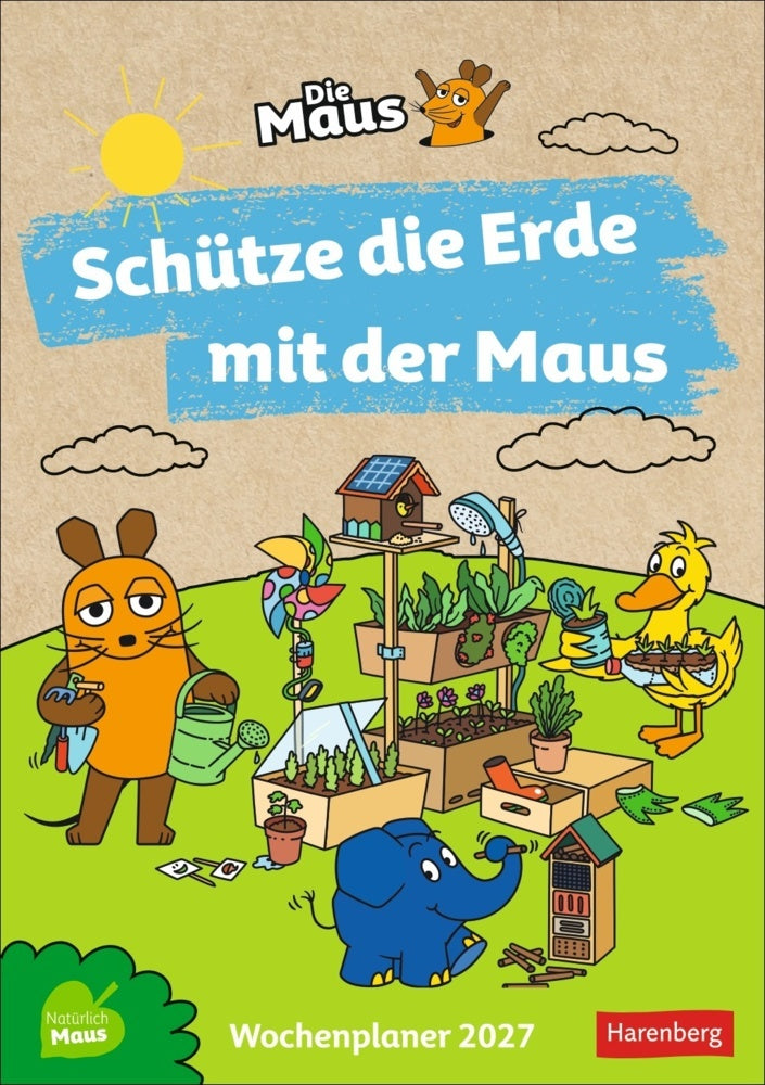 Schütze die Erde mit der Maus Kalender 2027 - Wochenplaner (Anders Ulrike)