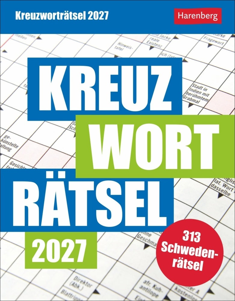 Kreuzworträtsel Tagesabreißkalender 2027 (Stefan Krüger)